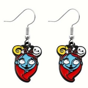 Nightmare Before Christmas Sally Dangle Earrings
